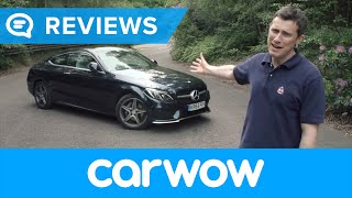 Mercedes CClass Coupe 2018 review  Mat Watson Reviews [upl. by Nevanod432]