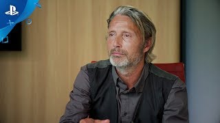 Death Stranding  Hideo Kojima and Mads Mikkelsen Interview  PS4 [upl. by Nyhagen785]