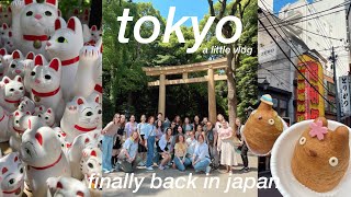 TOKYO VLOG 🗼 taking a group of new friends on a japan trip harajuku shibuya sky bookstores [upl. by Yebot308]