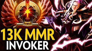 RANK 55 13K MMR INVOKER INTENSE GAME vs PRIMAL BEAST MID  Dota 2 Invoker [upl. by Byrne]