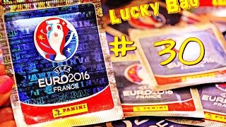 PANINI UEFA EURO 2016 FRANCE new OFFICIAL STICKER ALBUM EM Frankreich new UNBOXING 5 Aufkleber 30 [upl. by Retluoc]