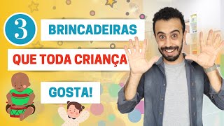 3 Brincadeiras Musicais para MUSICALIZAÇÃO INFANTIL e para brincar na Educação Infantil [upl. by Llenyt]