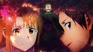 Courtesy Call  Sword Art Online 「AMV」Kirito Awakening [upl. by Eleets]