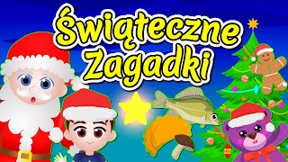 Świąteczne bajki dla dzieci 🎅Zagadki o Mikołaju i wigilia dla dzieci [upl. by Gunilla]