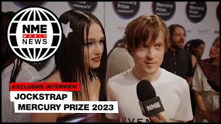 Jockstrap on their dream collaborations and the support from live audiences  Mercury Prize 2023 [upl. by Hedges]