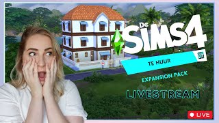 Onze Bernard gaat huizen verhuren  Sims 4 te huur  Gameplay [upl. by Miner911]