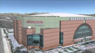 College Basketball Venue  Honda Center [upl. by Eimmas]