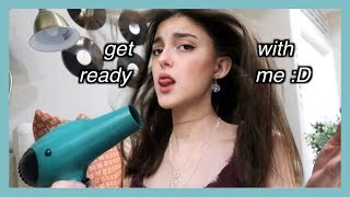 GET READY WITH ME  answering ur juiciest questions [upl. by Enad]