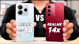 Redmi Note 14 5g Vs Realme 14x 5g  Full Review and Specifications ✨ [upl. by Hajile]