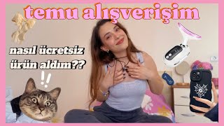 TEMU Alışverişim💝 neler aldım güvenilir mi iade nasıl oluyor ücretsiz ürün almak [upl. by Yellek377]