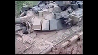 Т90 и грязь т90 РУССКИЙ ТАНК Т90stuck tanktank [upl. by Dnalsor]