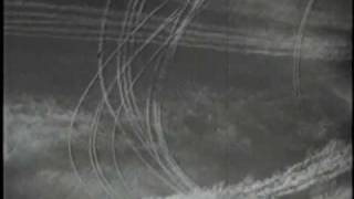 WW2 contrails over Belgium [upl. by Aires]