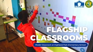 Highland Park Elementary School 3rd Grade Flagship Classroom [upl. by Namqul]