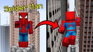 spider man in minecraft [upl. by Paryavi101]