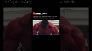 Official look at Harrison Ford as Red Hulk in Captain America Brave New World shorts marvel [upl. by Jarrell]