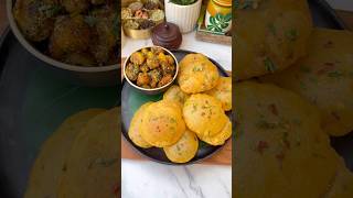 Tasty Suji Aloo Ki Puri Recipe😍 shorts trending winterspecial [upl. by Araes]