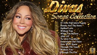 Best Of Celine Dion Whitney Houston Mariah Carey  Best Songs of World Divas  Divas Love Songs [upl. by Odelinda]