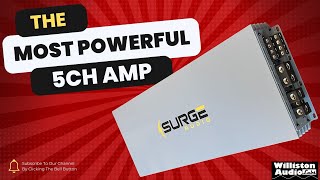 Surge Audio 6000 watt Five Channel Amp is the MOST Powerful EVER [upl. by Apul]