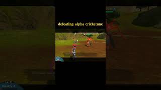 pokemonarceusdefeating alpha cricketun [upl. by Zara]