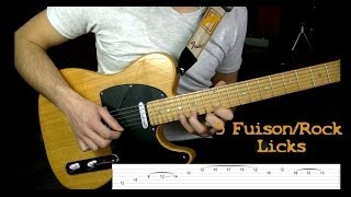 5 FusionRock Licks [upl. by Eyram]