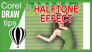 Creating halftone effects in CorelDraw [upl. by Eskil]