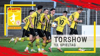 Torshow 13 Spieltag LOTTO Hessenliga 202425 [upl. by Roseanne]