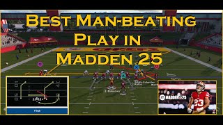 Best Man Beating Play in Madden 25 [upl. by Atteuqehs]