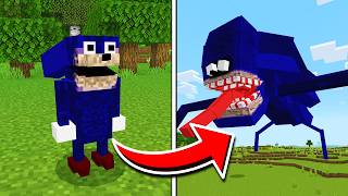 New Shin Sonic Tapes MOD in Minecraft Pocket Edition [upl. by Ariajaj42]