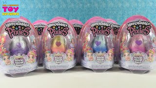 Hatchimals Pixies Royal Snow Ball Figure Doll Unboxing Review  PSToyReviews [upl. by Eilrahs]