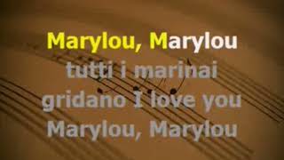 Alessandro Mannarino  Marylou Base Karaoke [upl. by Kreitman867]