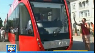 Tramvaie Imperio fabricate la Arad in 2011 reportaj Stirile Pro TV [upl. by Willard]