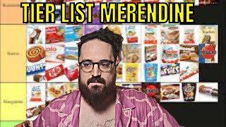 CROIX89 TIER LIST MERENDINE CHE NON PUO MANGIARE PER LA DIETA [upl. by Ynoep]