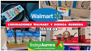 RECOGIENDO PEDIDOS EN LINEA‼️ LIQUIDACIONES WALMART🌞BODEGA AURRERÁ🛒 [upl. by Niawat]