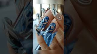 beautiful nails design trending best nails for girls 2024 ❤️❤️❤️❤️❤️❤️ [upl. by Punak]