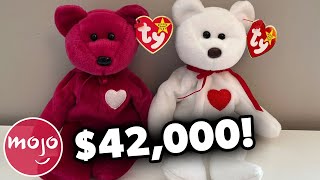 Top 10 Most Expensive Beanie Babies [upl. by Nylodam]