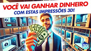 OS MELHORES ARQUIVOS 3D PARA VOCÊ Imprimir e VENDER com licenças comerciais [upl. by Omoj]