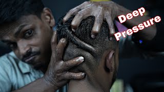 Best Indian ASMR Deep Tissue Head Massage  Neck Cracking Oil Head Massage For Deep Sleep [upl. by Valiant]