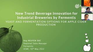 Fermentis Academy webinar Yeast and fermentation options for apple cider production [upl. by Je499]