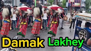 Damak lakhey dance  Manoj Bc [upl. by Orips581]