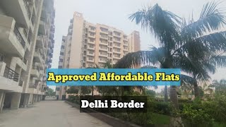 Approved Affordable Flats  Delhi Border  Ghaziabad  trending youtube youtuber stsallrounder [upl. by Neyugn]