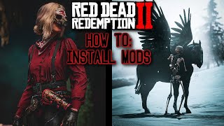 How to Install Red Dead Redemption 2 Mods on PC Lennys Trainer Rampage Trainer amp more [upl. by Stubbs]