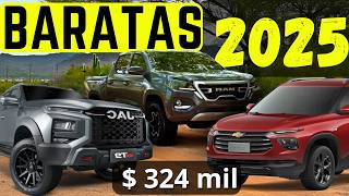 Las 18 PICKUPs más BARATAS en MEXICO 2025 [upl. by Eiznekcam]