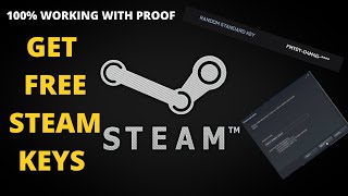 HOW TO GET STEAM GAME KEYS 2023 WORKING METHOD  REDEEM STEAM KEYS [upl. by Mitinger]