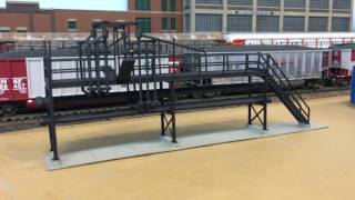 Walthers Cornerstone HO Tank Car Oil Loading Platform [upl. by Occir]