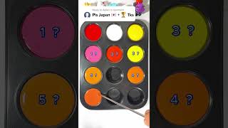 Guess the color Challenge colormixing asmr satisfying [upl. by Baggs]