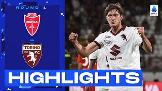 Monza 12 Torino  Goals and Highlights Round 1  Serie A 202223 [upl. by Maxwell]