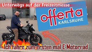 Unterwegs auf der Offerta in Karlsruhe  wie gut ist die Erlebniss und Einkaufsmesse E Bike Test [upl. by Yerrot]