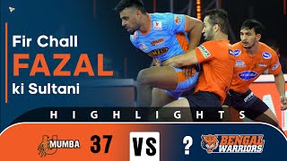 Pro Kabaddi League 8 Highlights M111  U Mumba vs Bengal Warriors [upl. by Naellij281]