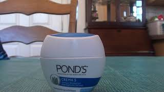 PONDS Ponds Crema S 24H Moisturizing Cream REVIEW [upl. by Bela]