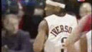 Allen Iverson 46pts vs Chicago Bulls 200607 season [upl. by Giselbert]